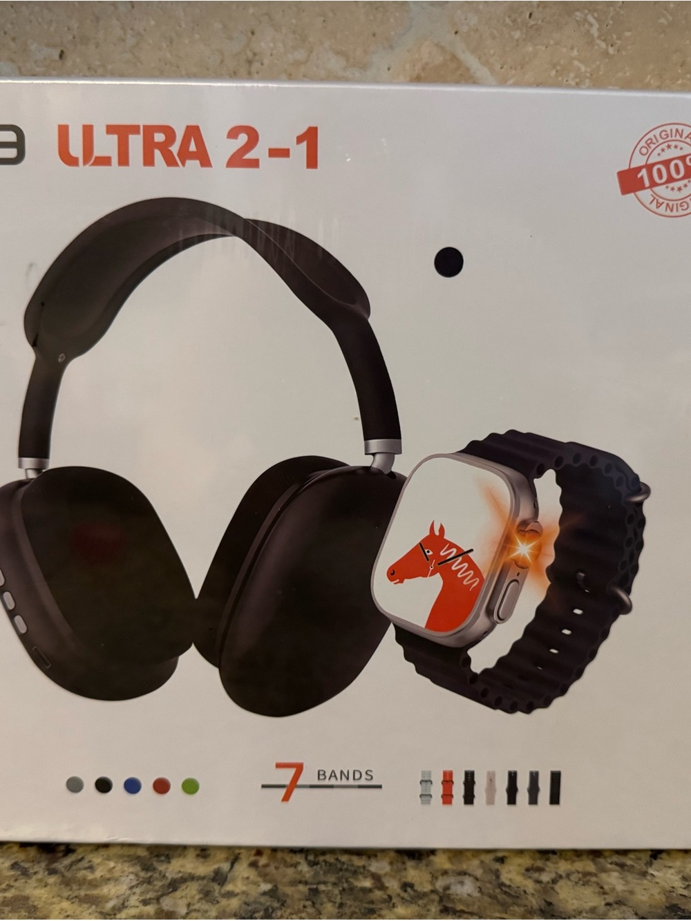 2-1 Smartwatch in Black -